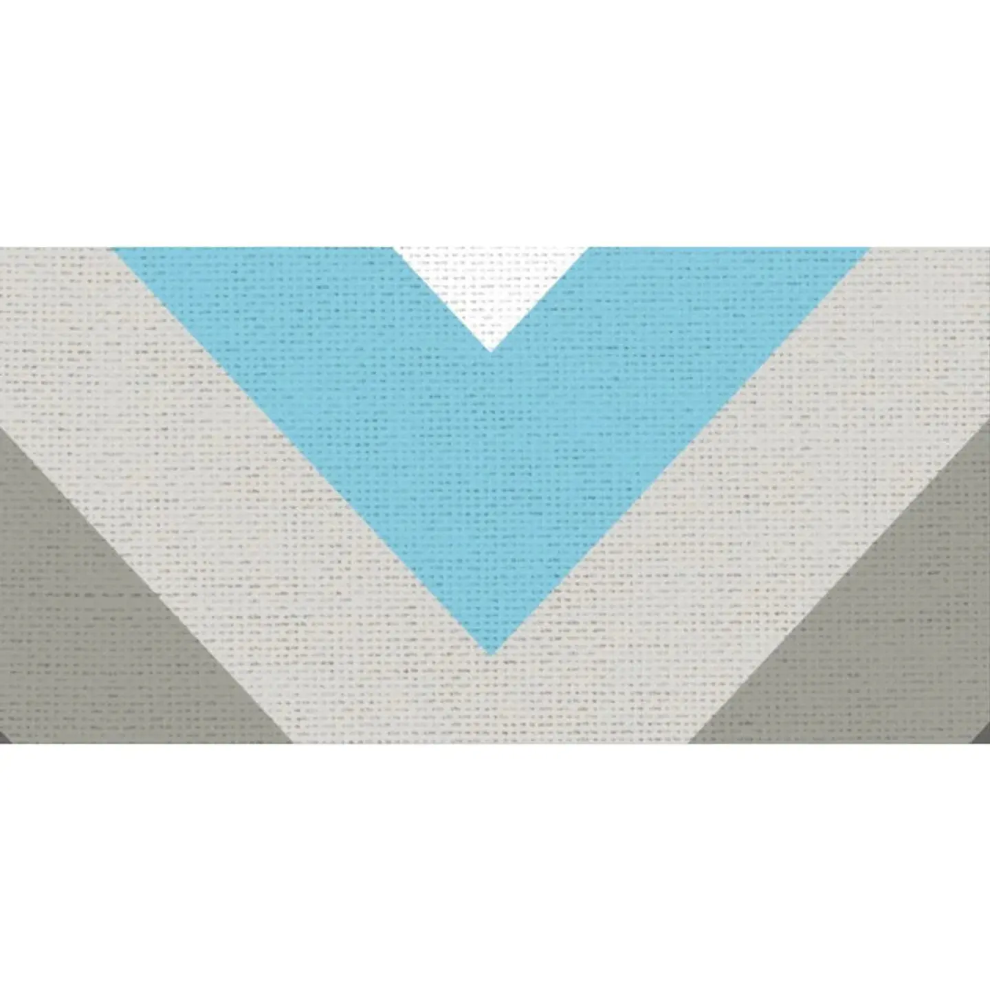 Alfombra Vinílica / Zig Zag Rattan Sky Grey 2