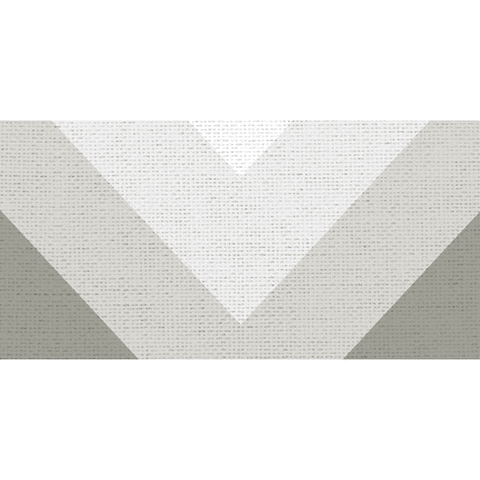 Alfombra Vinílica / Zig Zag Rattan Grey
