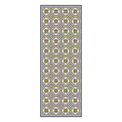 Alfombra Vinílica / Yellow Tiles Vintage