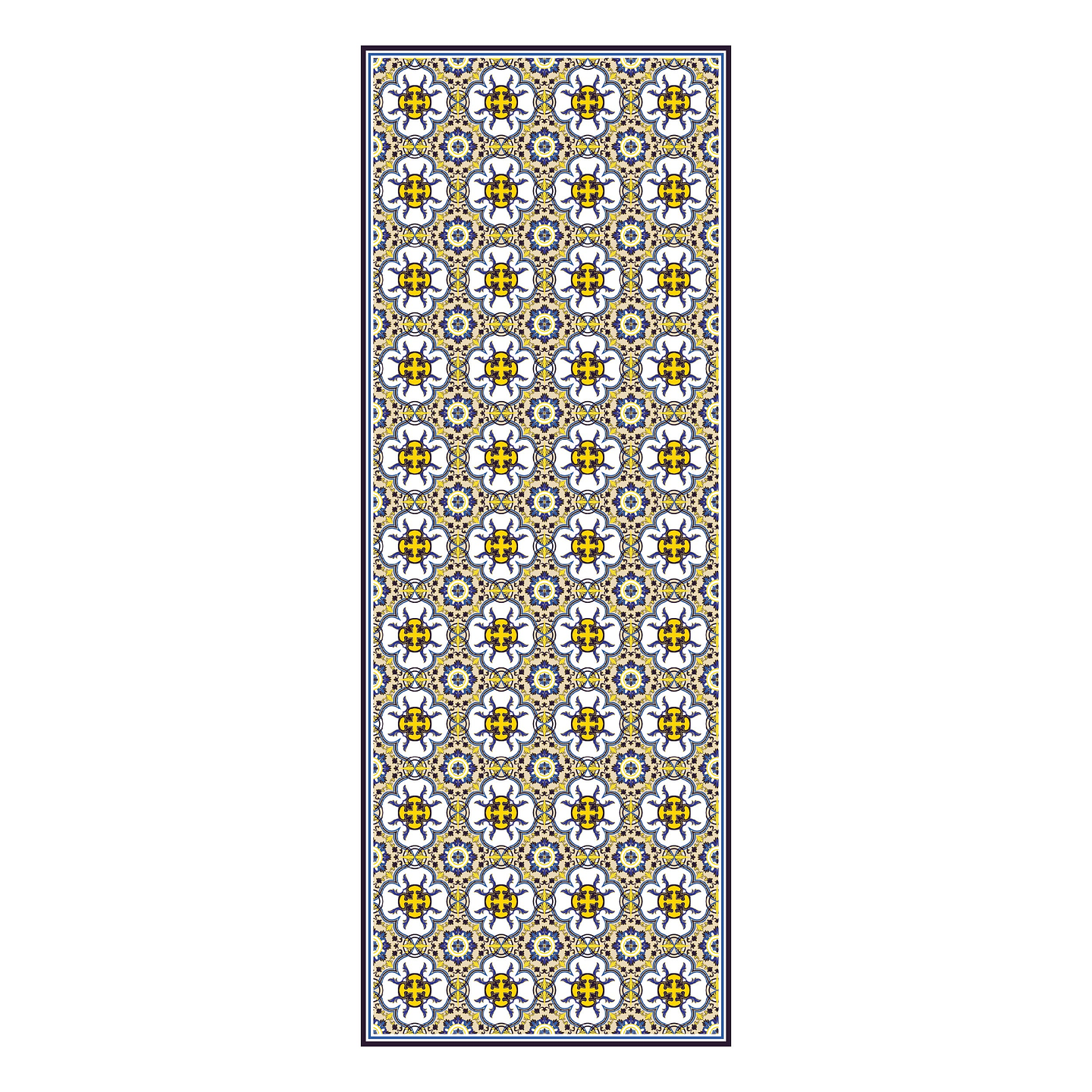 Alfombra Vinílica / Yellow Tiles Vintage 1