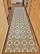 Alfombra Vinílica / Yellow Tiles Vintage - Miniatura 2
