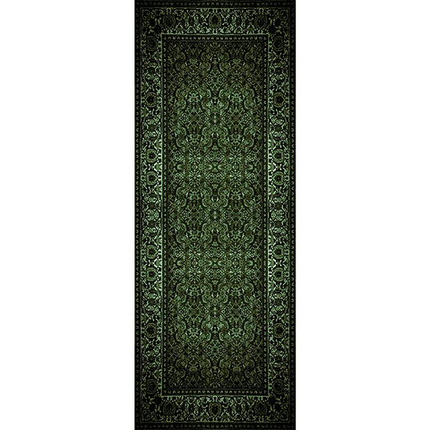 Alfombra Vinílica / Green Persa