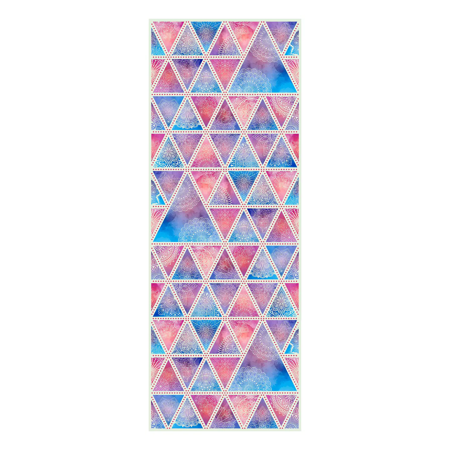 Alfombra Vinílica / Floral étnico 1