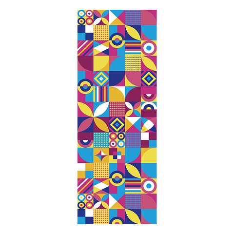 Alfombra Vinílica / Colorful Geometry