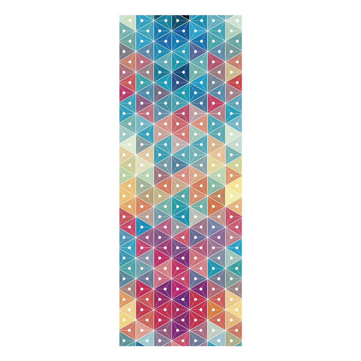 Alfombra Vinílica / Color Triangles 1