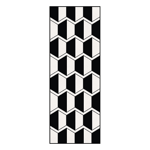 Alfombra Vinílica / Black White