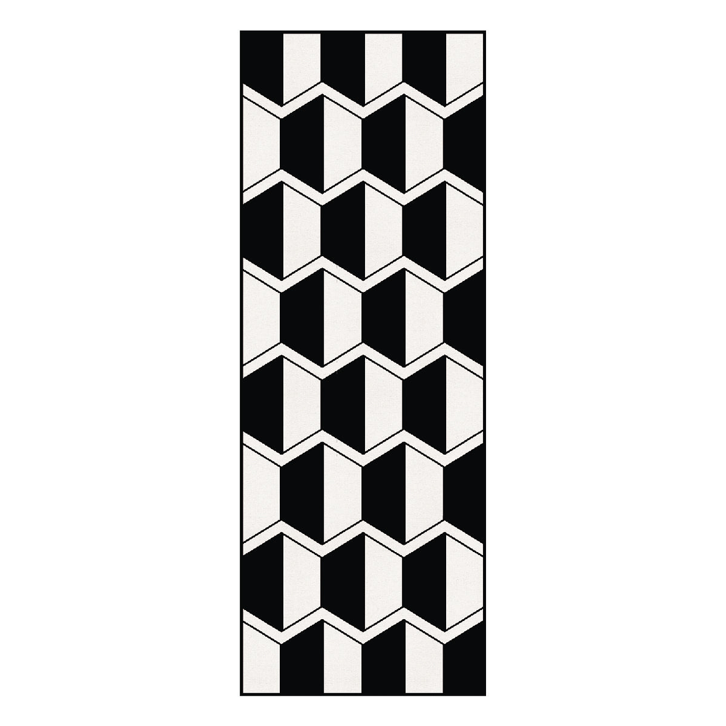 Alfombra Vinílica / Black White 1