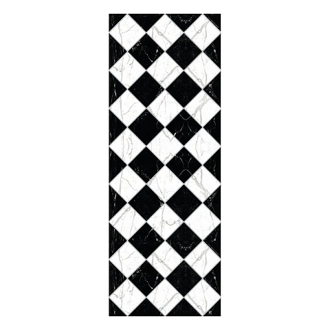 Alfombra Vinílica / Ajedrez Mármol