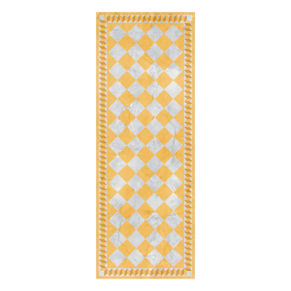 Alfombra Vinílica / Tablero Concrete Mustard 1