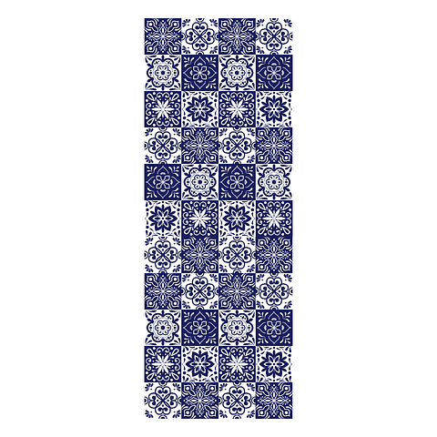 Alfombra Vinílica / Azulejo Marino