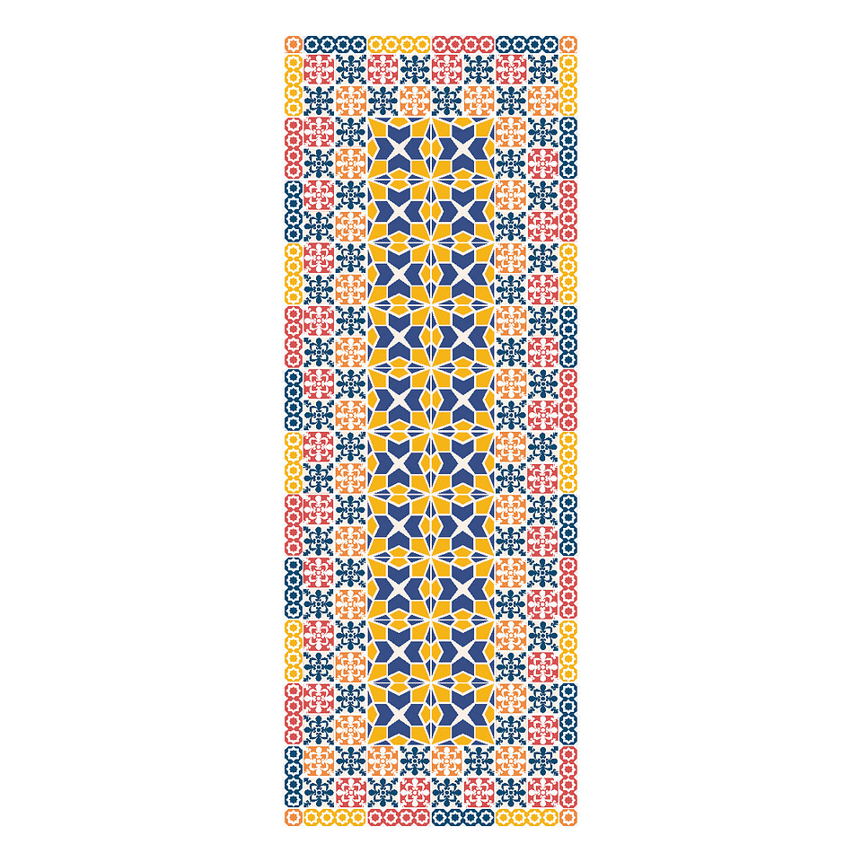 Alfombra Vinílica / Azulejo Portugal 1