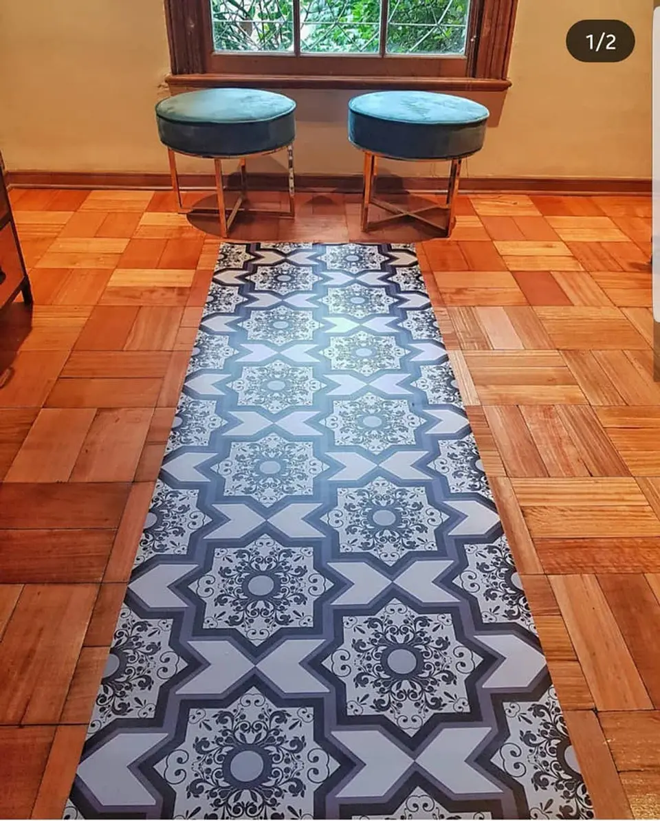 Alfombra Vinílica / Azulejos Vintage 1