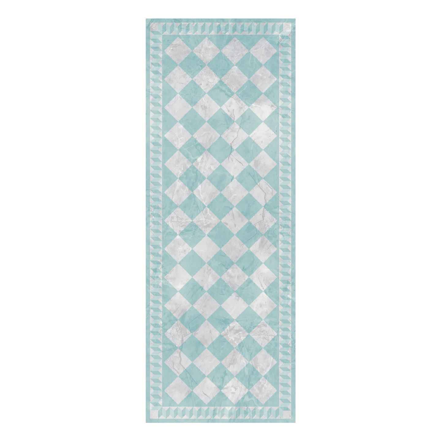 Alfombra Vinílica / Tablero Concrete Mint 1