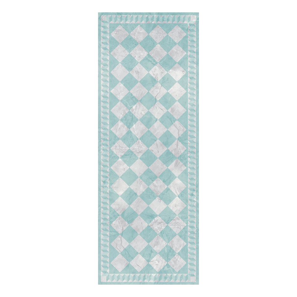 Alfombra Vinílica / Tablero Concrete Mint 1