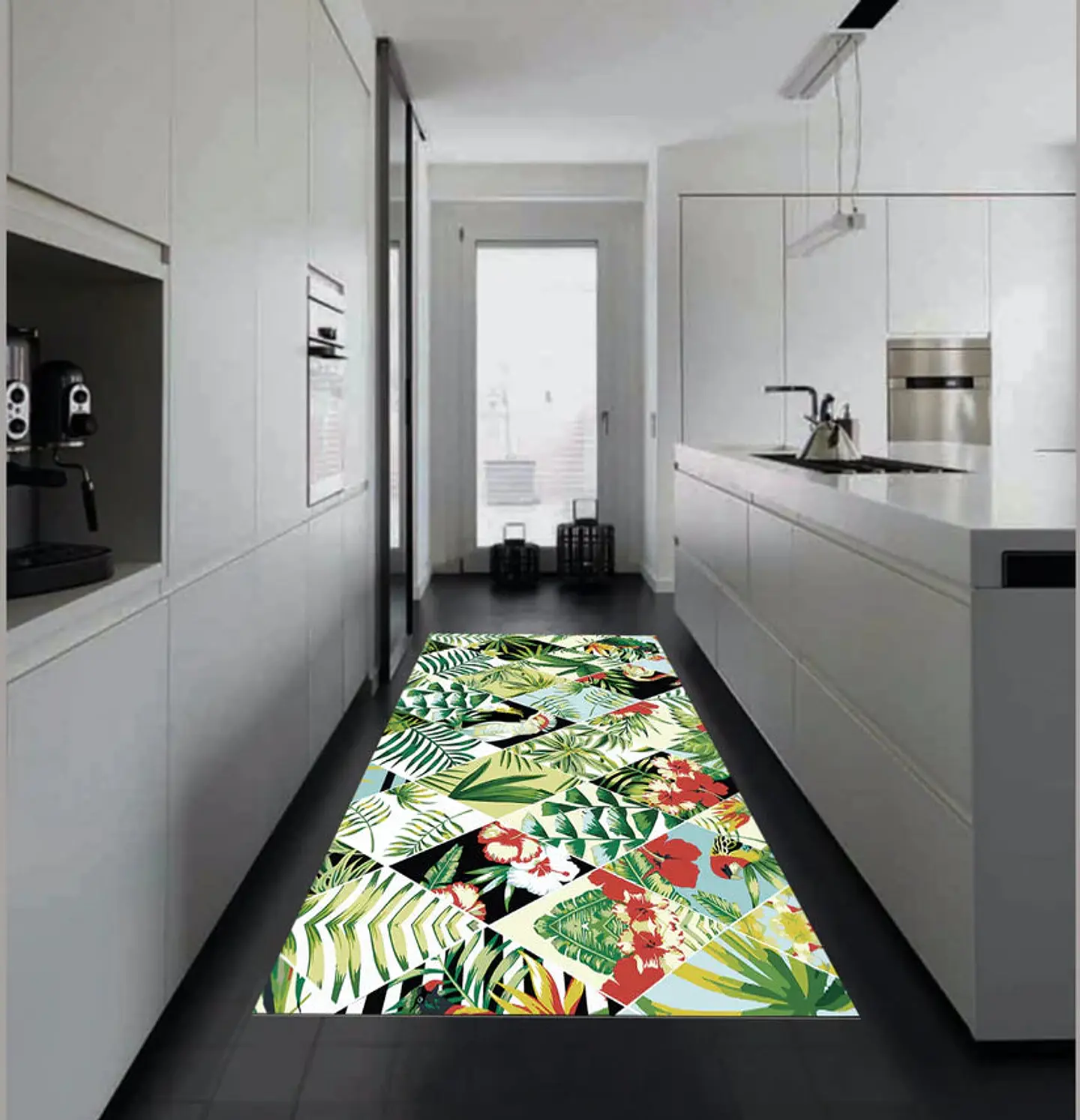 Alfombra Vinílica / Rombos Tropical 1