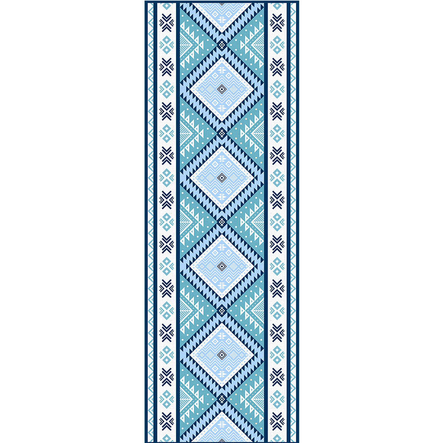 Alfombra Vinílica / Tribal Blue 1