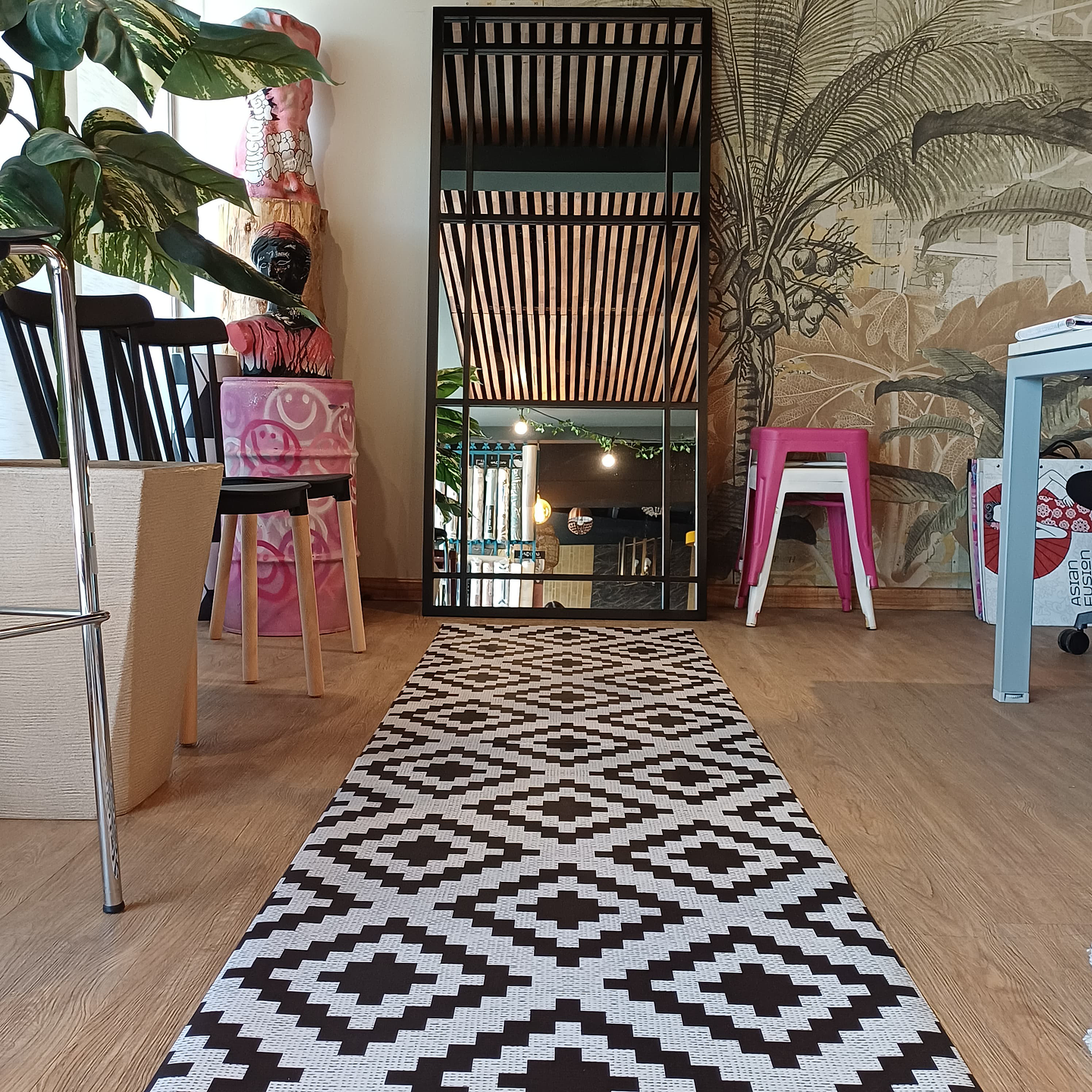 Alfombra Vinílica / Tribal Geometric 1