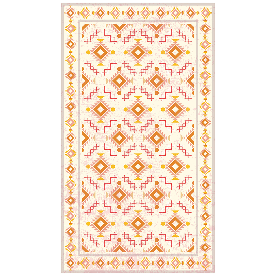 Alfombra Vinílica / Tribal Mali 1