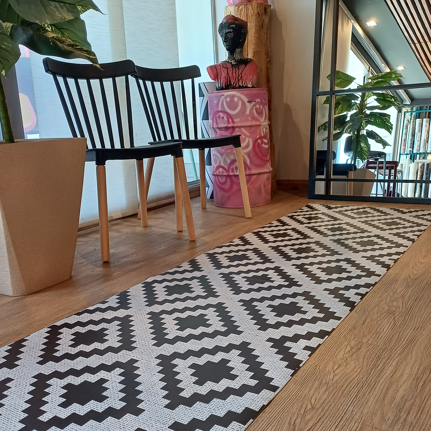 Alfombra Vinílica / Tribal Geometric 2