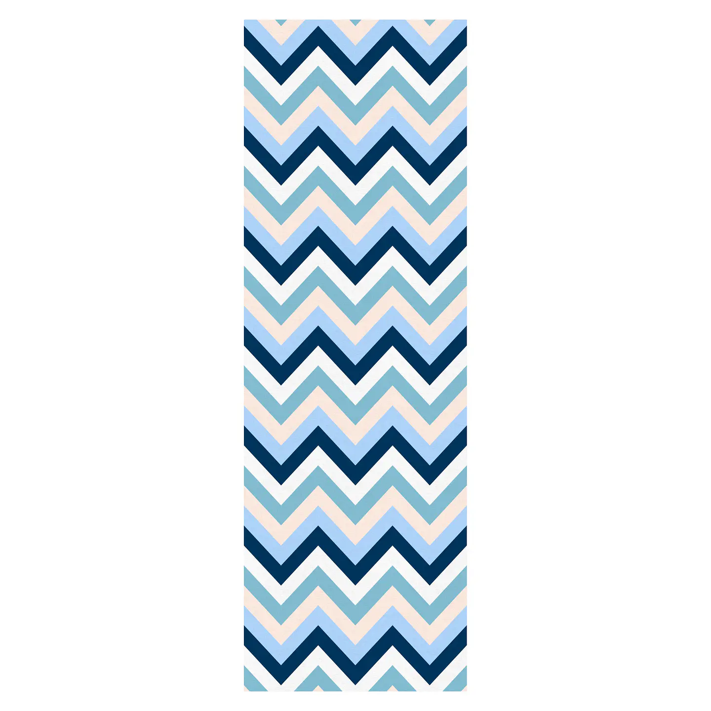 Alfombra Vinílica / Zig Zag Blue 1