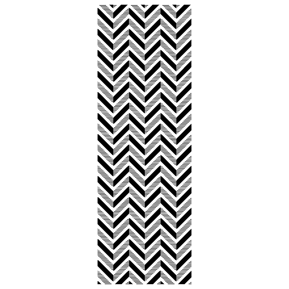 Alfombra Vinílica / Zig Zag Lines 1