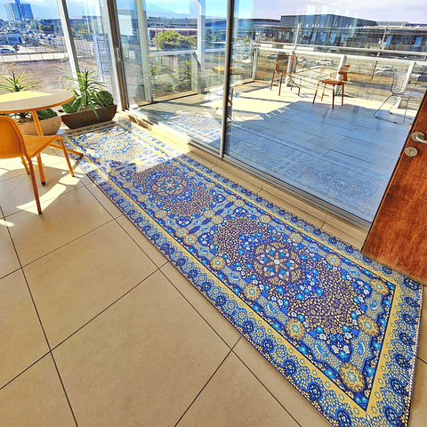 Alfombra Vinílica / Persian Blue