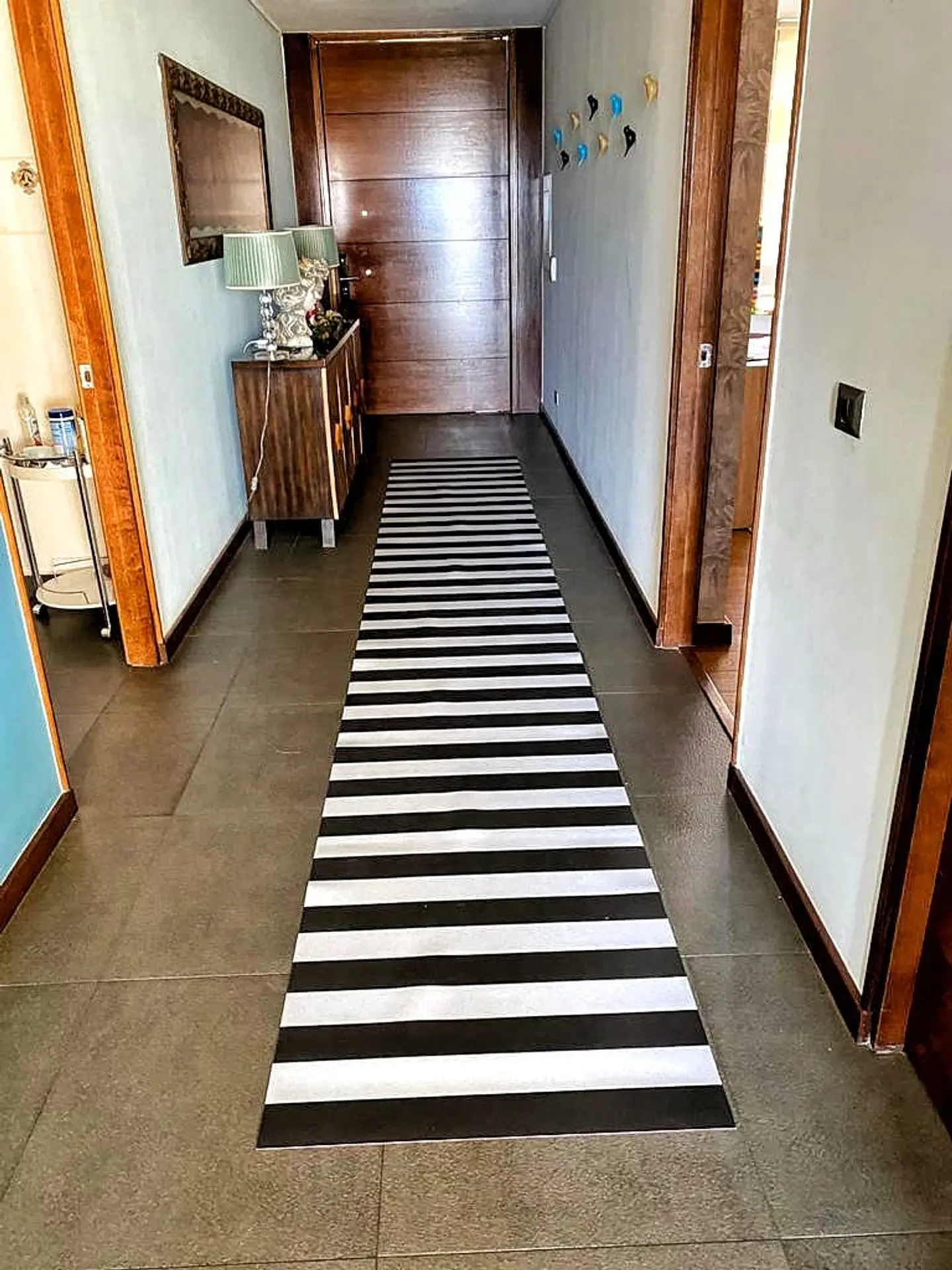 Alfombra Vinílica / A Rayas 1