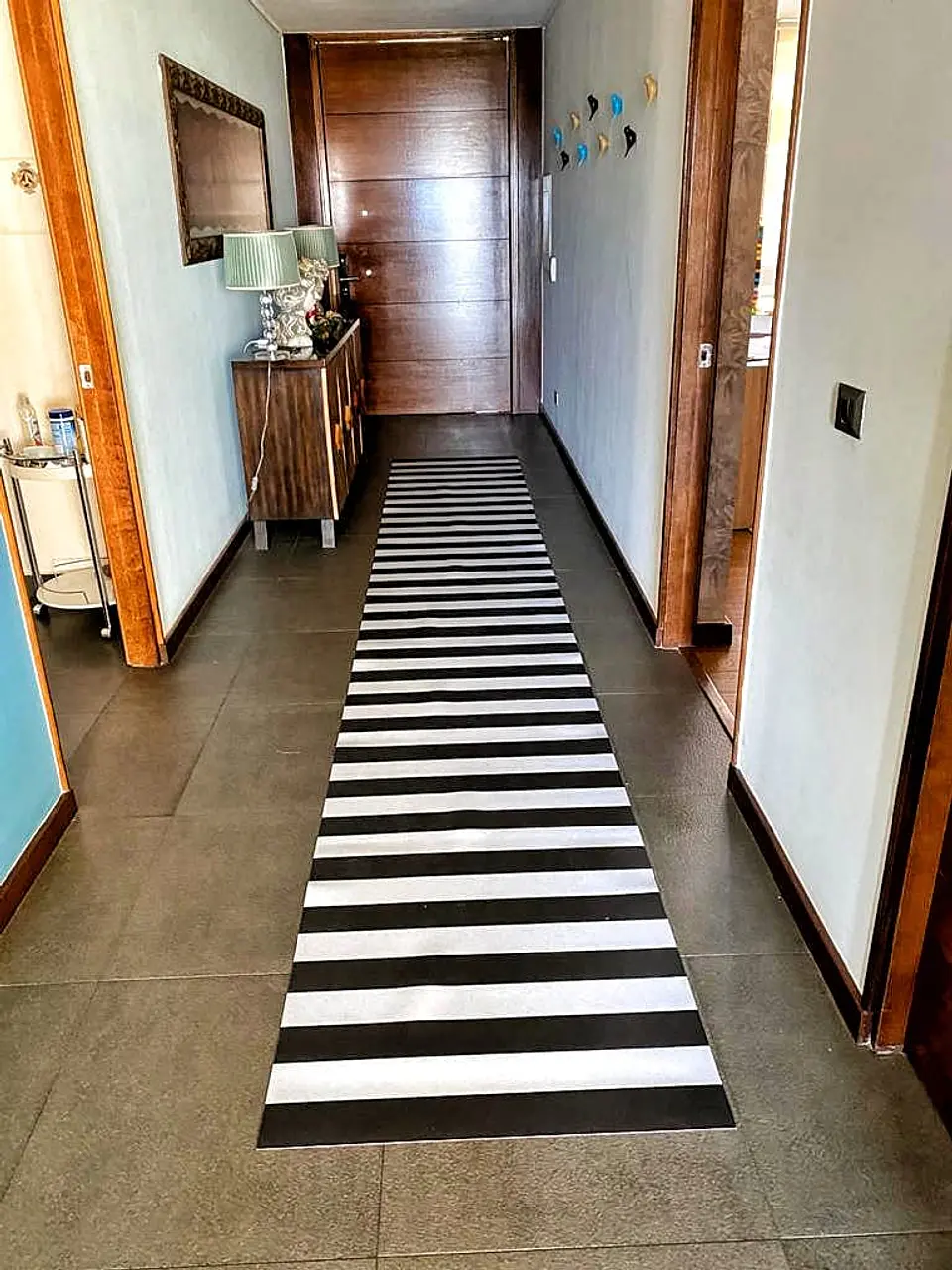 Alfombra Vinílica / A Rayas 1