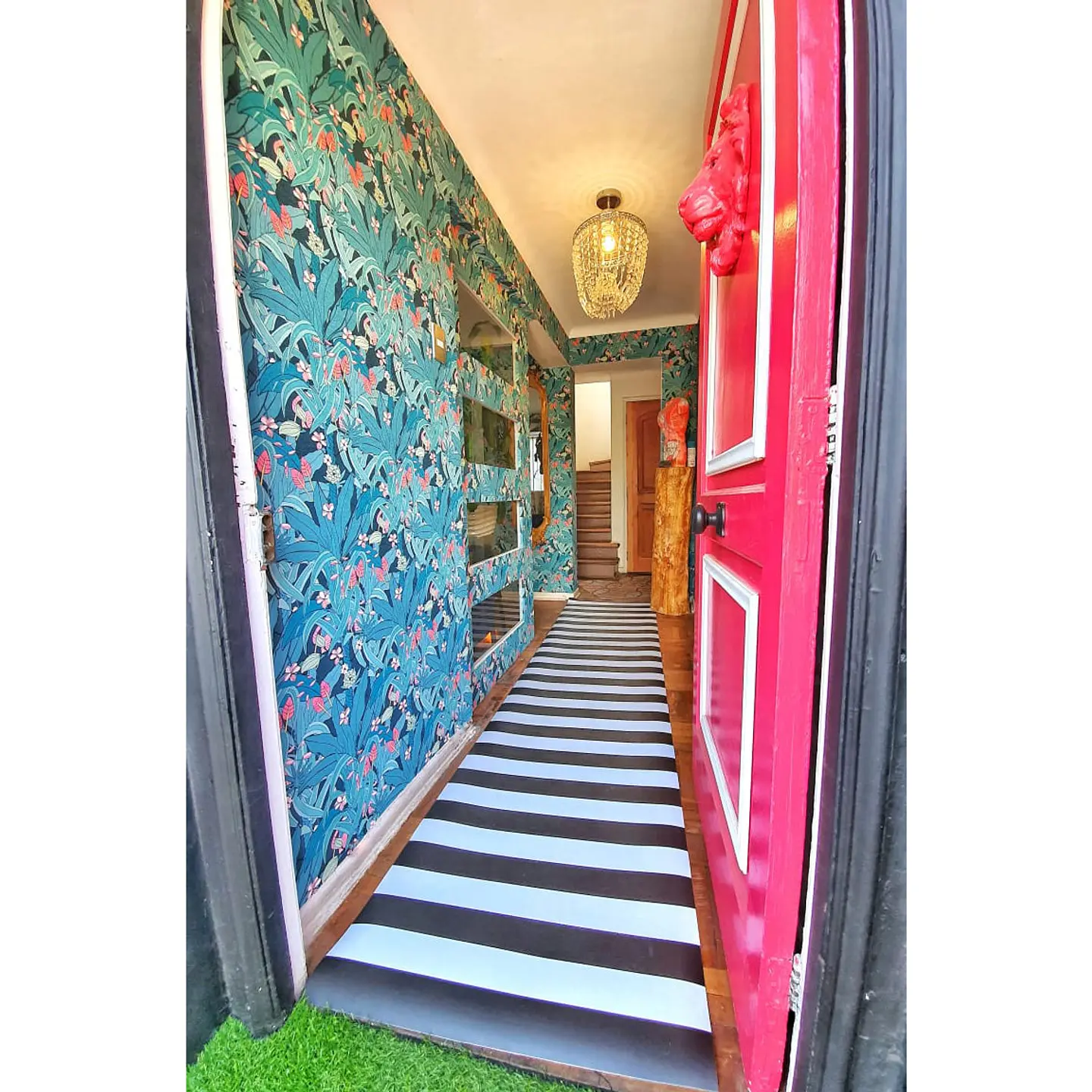 Alfombra Vinílica / A Rayas 2