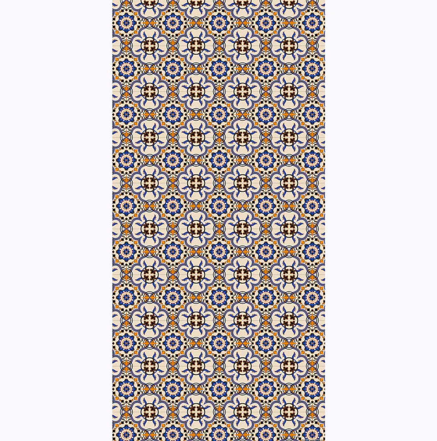 Alfombra Vinílica / Vintage Fondo Beige 3