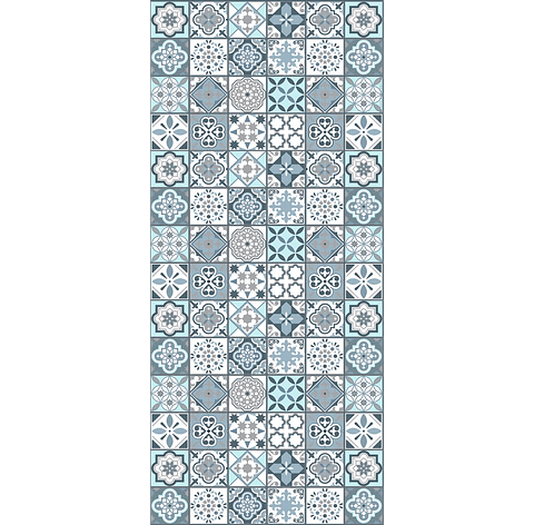 Alfombra Vinílica / Pentel Grey Blue