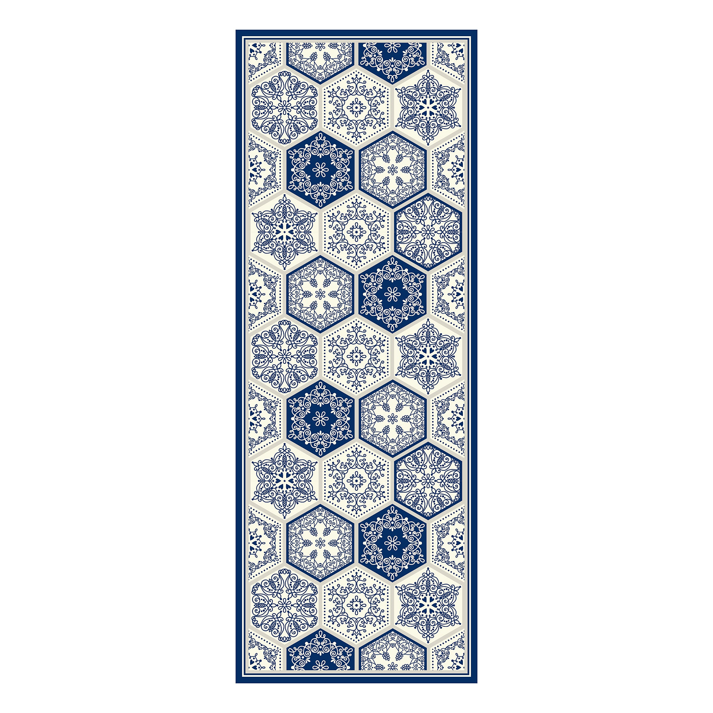 Alfombra Vinílica / Navy 1