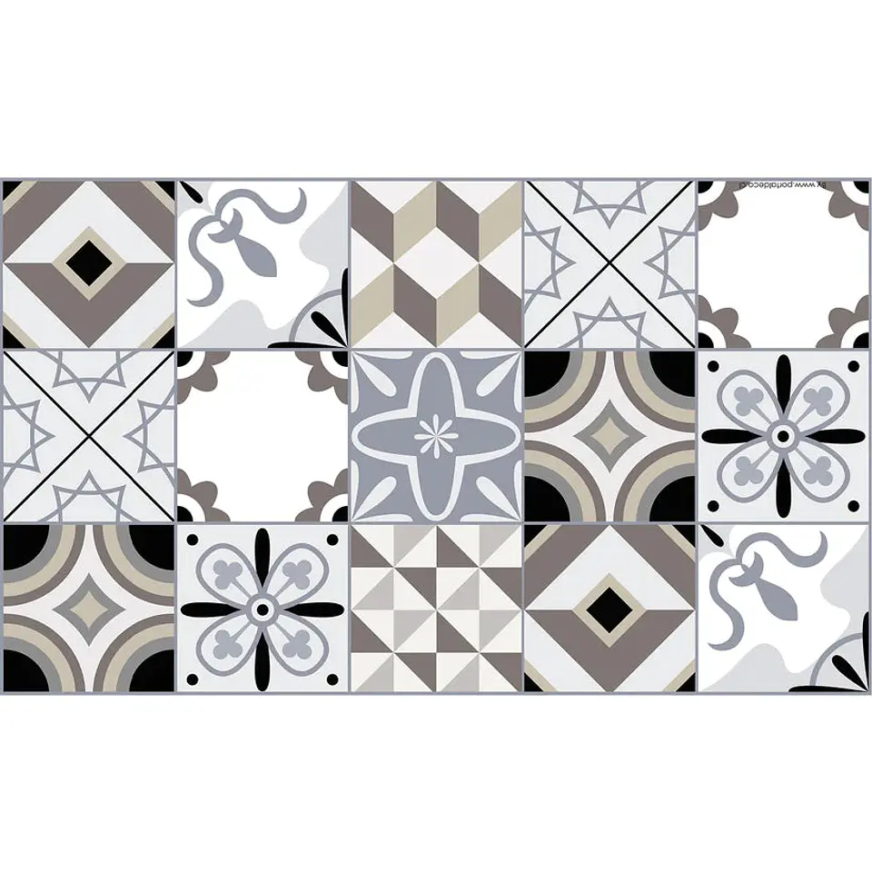 Alfombra Vinílica / Azulejos 2 1