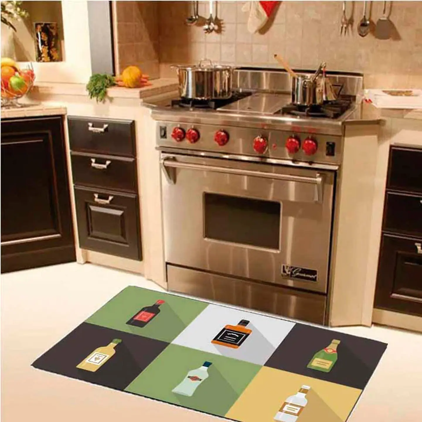 Alfombra Vinílica / Bottles 1