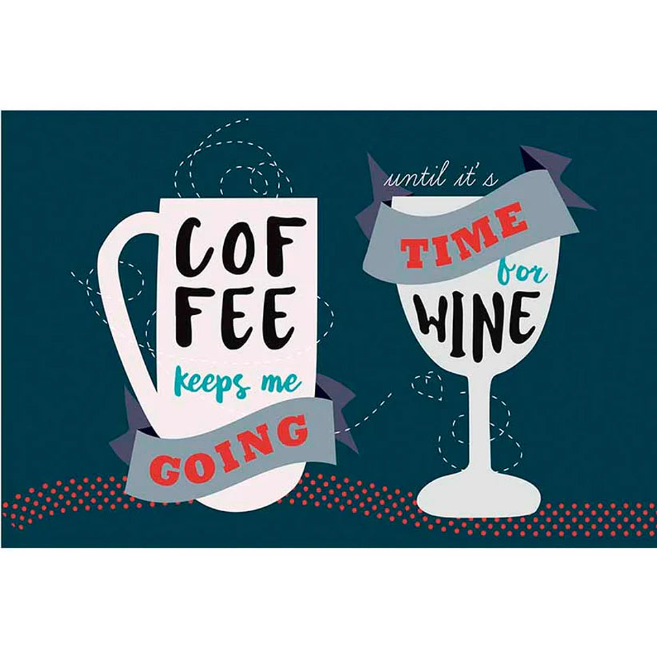 Alfombra Vinílica / Coffee & Wine 2
