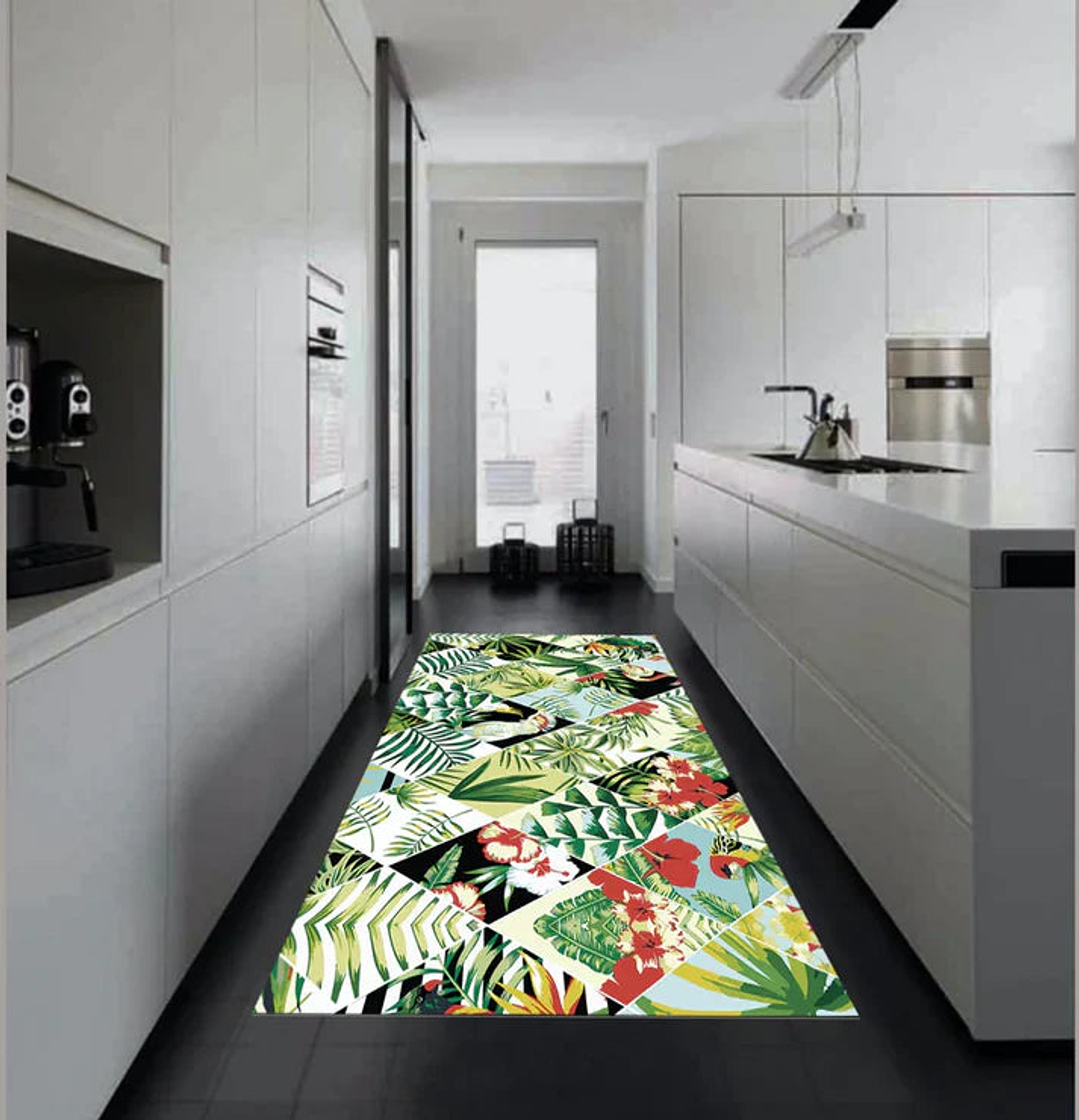 Alfombra Vinílica / Rombos Tropical 2