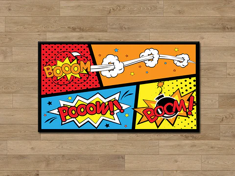 Alfombra Vinílica / Comic