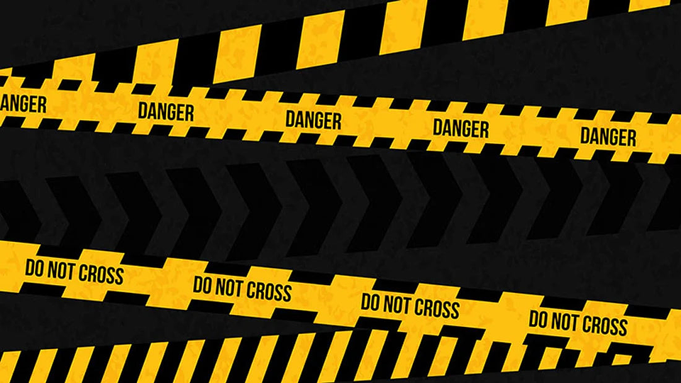 Alfombra Vinílica / Danger 3