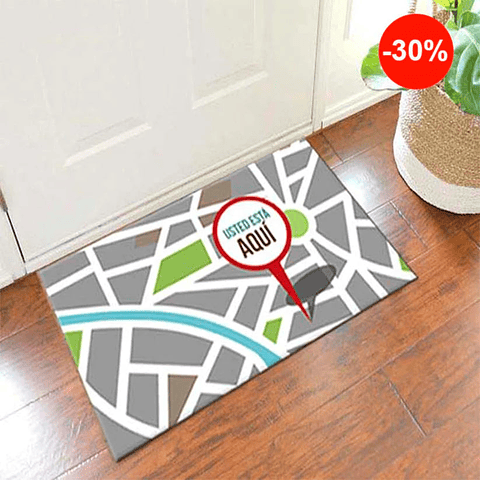 Alfombra Vinílica / Mapa