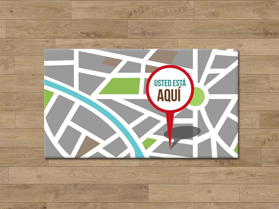 Alfombra Vinílica / Mapa 2