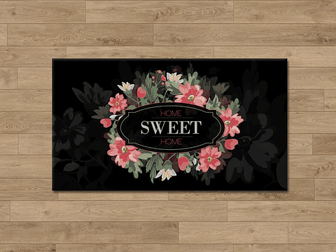 Alfombra Vinílica / Sweet Home
