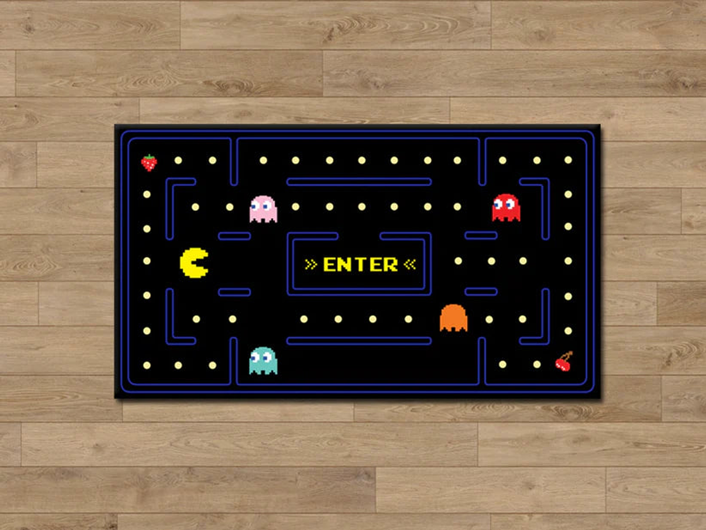 Alfombra Vinílica / Pacman 1