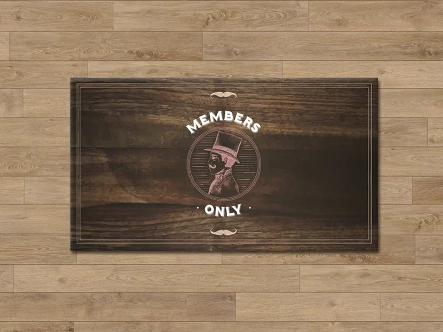 Alfombra Vinílica / Members Only 2