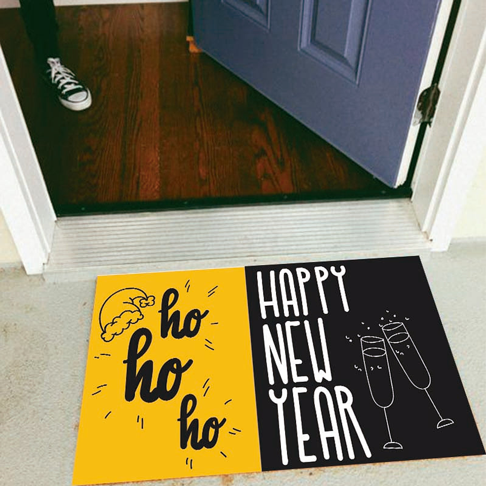 Alfombra Vinílica / Ho Ho Ho HNY 1