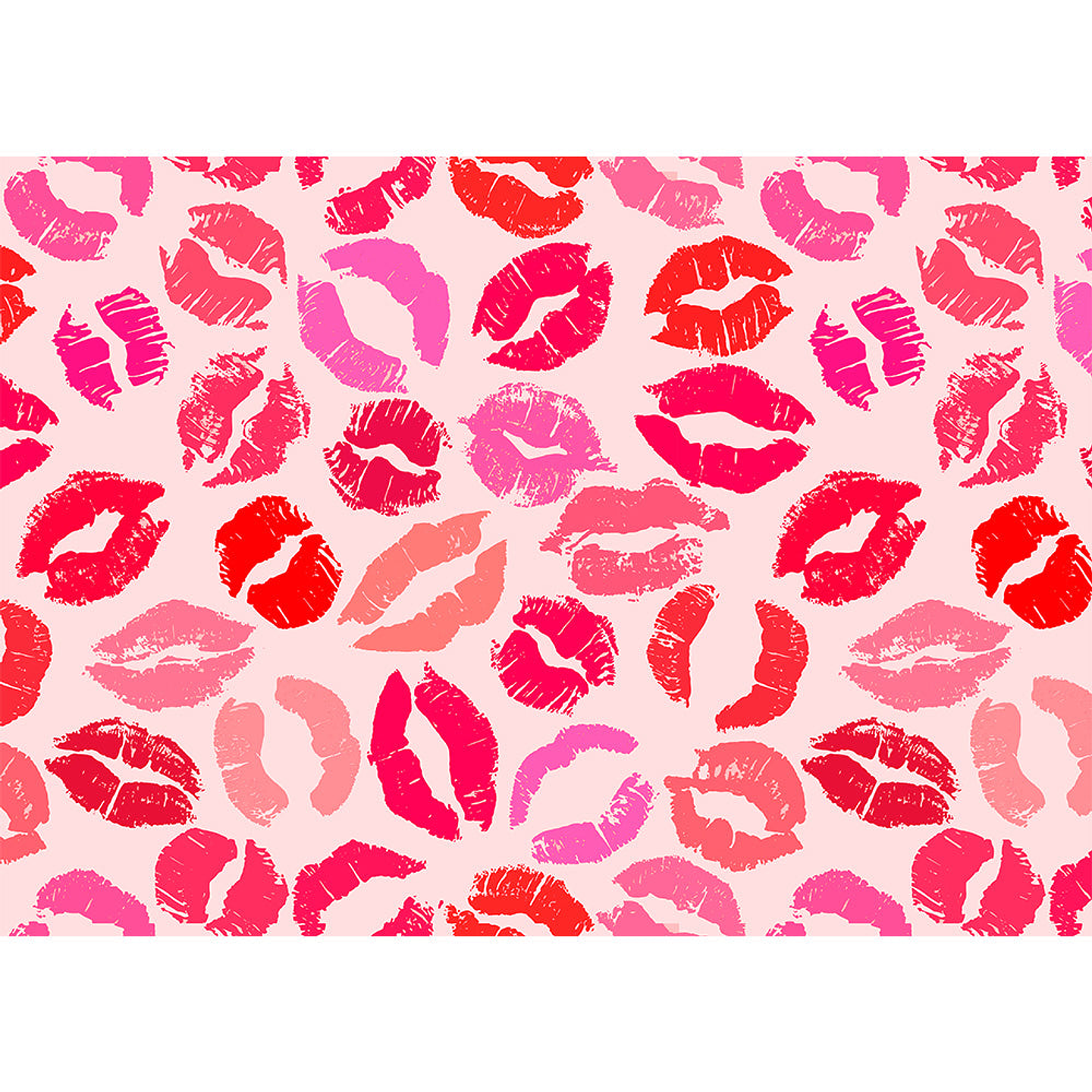 Alfombra Vinílica / Pink Kisses 1