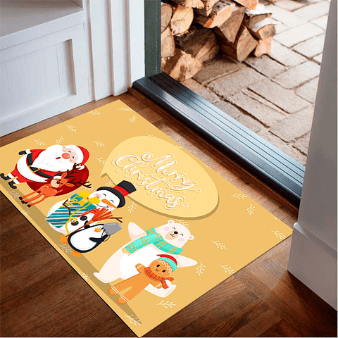 Alfombra Vinílica / Merry Christmas Friends