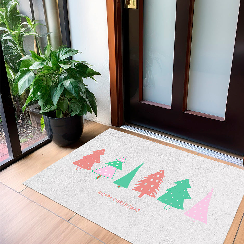 Alfombra Vinílica / Concrete Xmas Trees 1