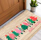 Alfombra Vinílica / Wood Xmas Trees - Miniatura 1