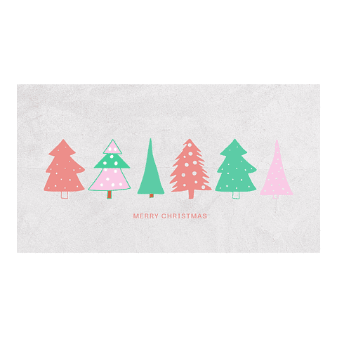 Alfombra Vinílica / Concrete Xmas Trees