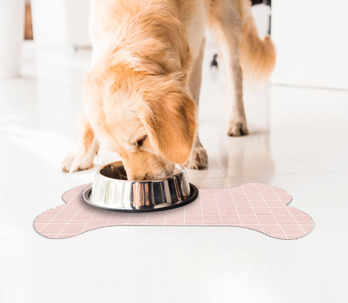 Alfombra Vinílica Pets / Pink Tiles 1
